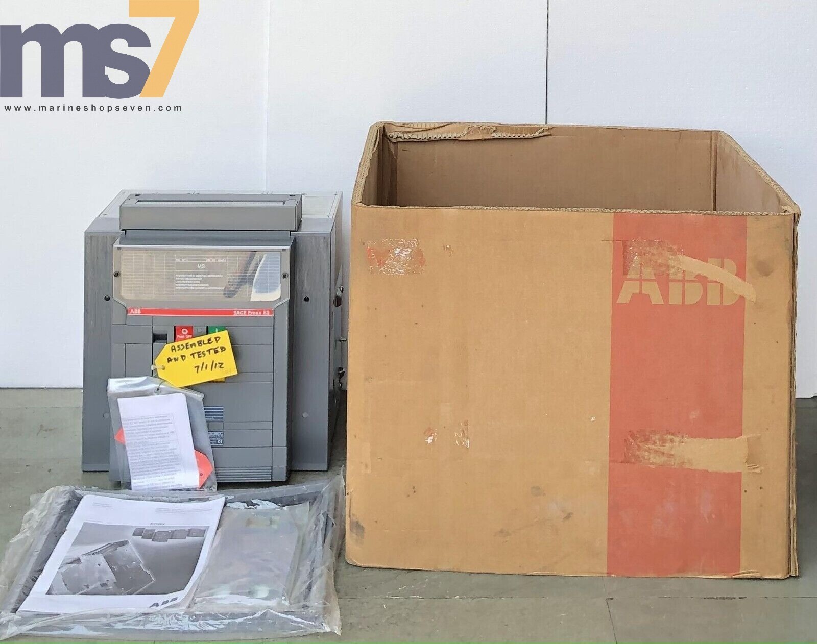 エリーさま専用ページ ABB SACE Emax E3S/MS 16 CIRCUIT BREAKER 1600 AMP 690V 3 POLE