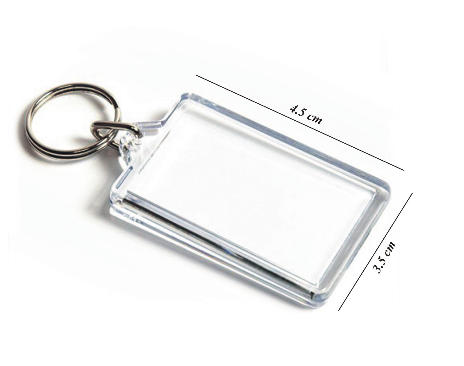 Shot2go Photo Picture Frame Keychain Personalised Keyring Create Your