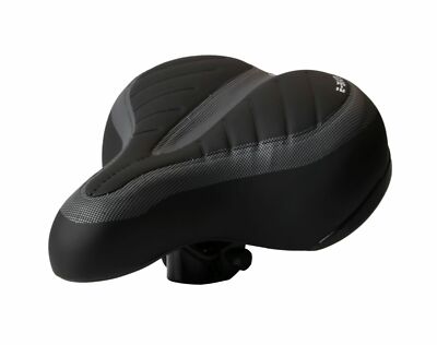Benson Komfort Fahrradsattel Tourensattel Fahrradsitz  Sattel Schwarz Typ E-Bike