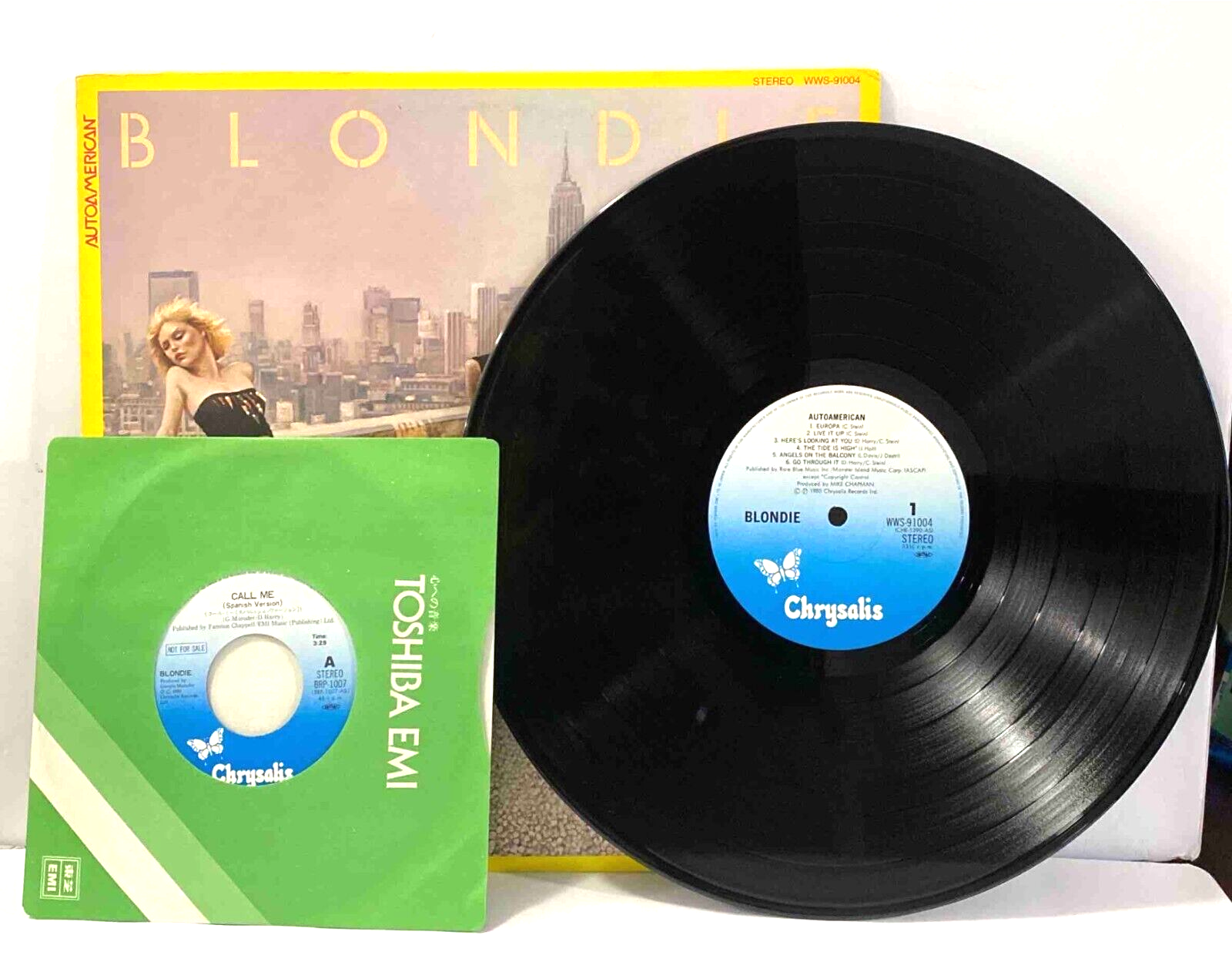 レコード BLONDIE AUTOAMERICAN Vintage Blondie Autoamerican LP Record Vinyl Album Auto