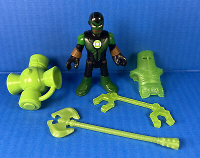 Imaginext SIMON BAZ Green Lantern Toy Figure + Accessories from DC Super Friends