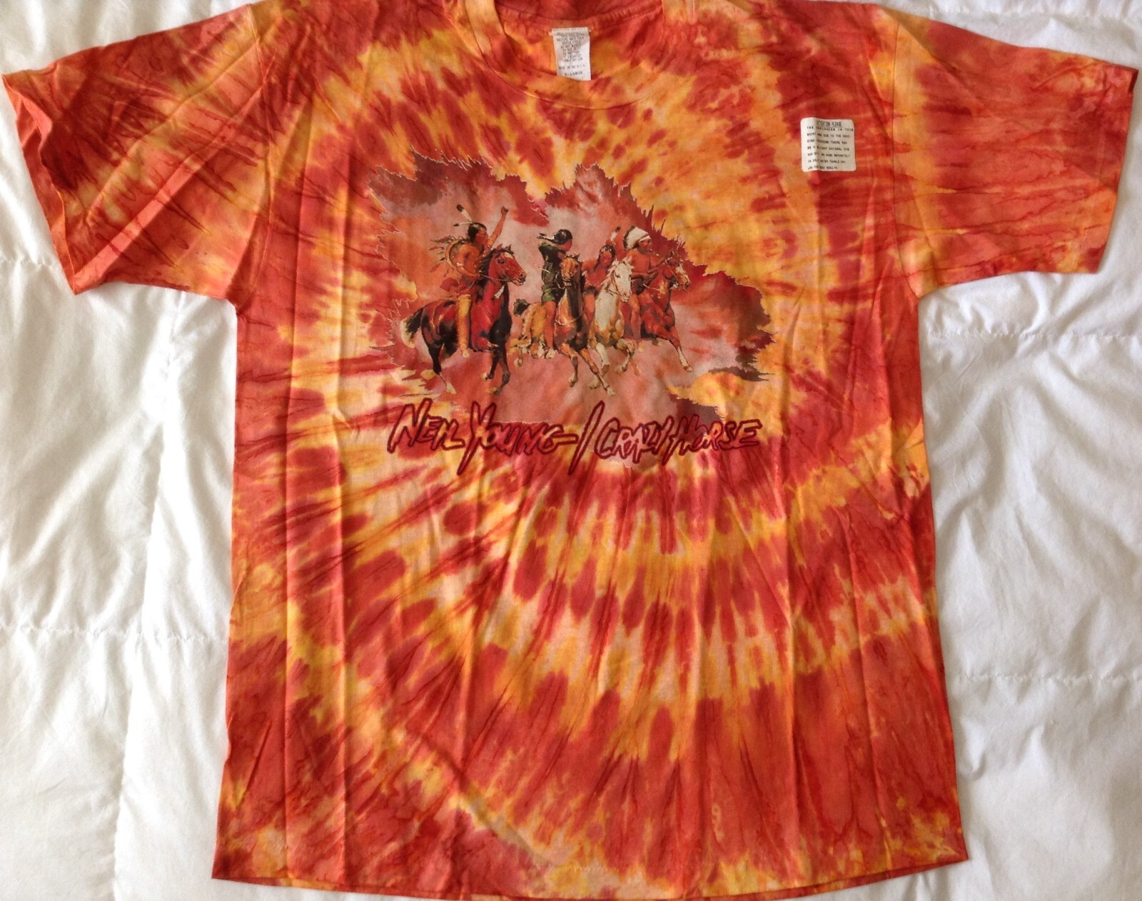 90s neil young like a hurricane Tシャツ 90s neil young like a hurricane Tシャツ