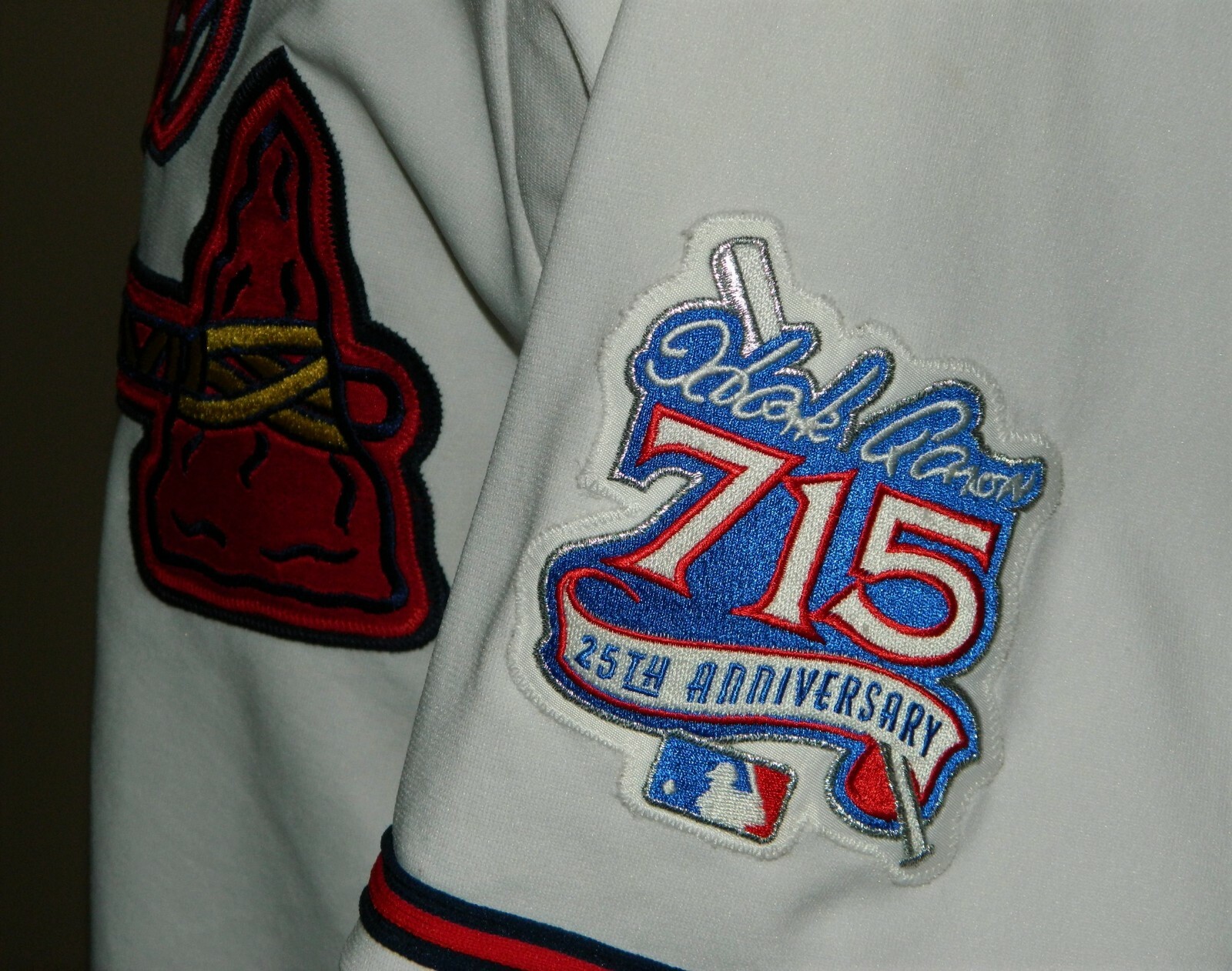 1999 Russ Springer Game Worn Atlanta Braves Home Jersey #36 - Wilson Size 48