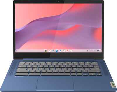 Lenovo - IdeaPad Slim 3 Chromebook Laptop - 14'' FHD Touchscreen Laptop - Medi...