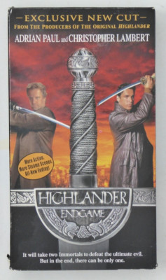 Highlander: Endgame (VHS, 2001) FORMER RENTAL