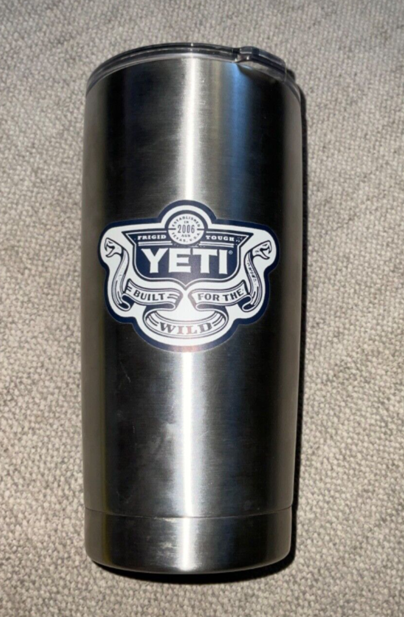 YETI - maricoco2769 Yeti Stainless Steel Tumbler 20 oz. Built For The Wild 2006
