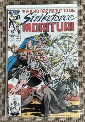 Strikeforce: Morituri #7 Marvel Comics 1987 - Excellent Condition - Looks Great!