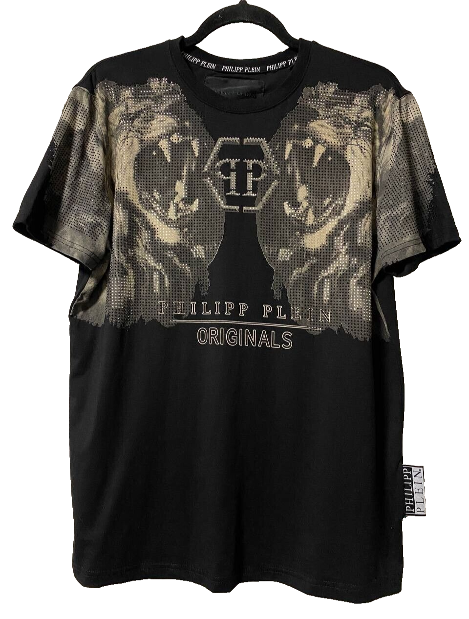 Tシャツ・カットソー PHILIPP PLEIN Men T-shirt Black SAECMTK8111PJY002N 0201 Philipp Plein PHILIPP PLEIN Men T-Shirts SAECMTK8111