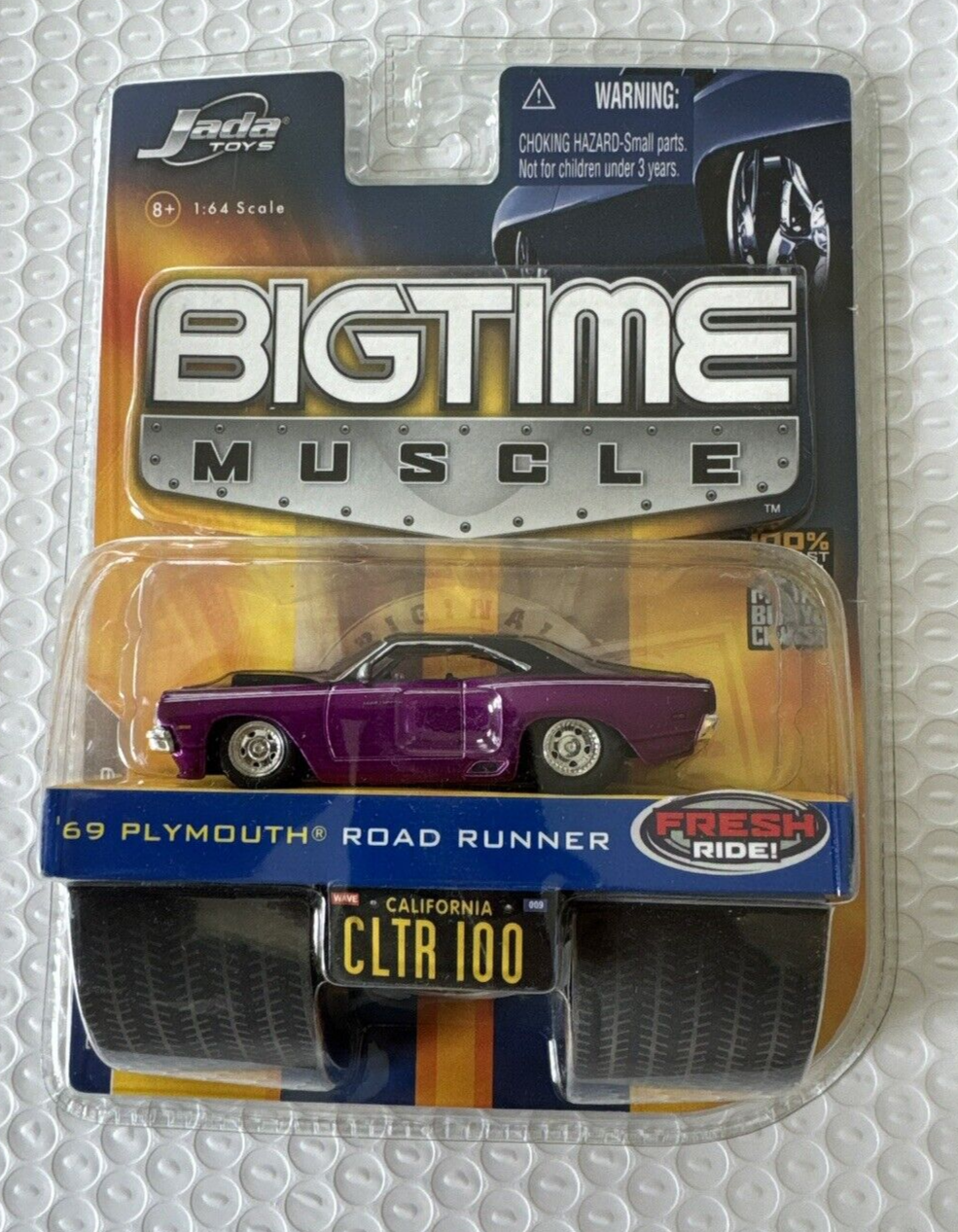 Jada Toys Big Time Muscle ミニカーセット2台 Jada Toys Big City Muscle Dub City 1967 Shelby GT-500KR 1:24
