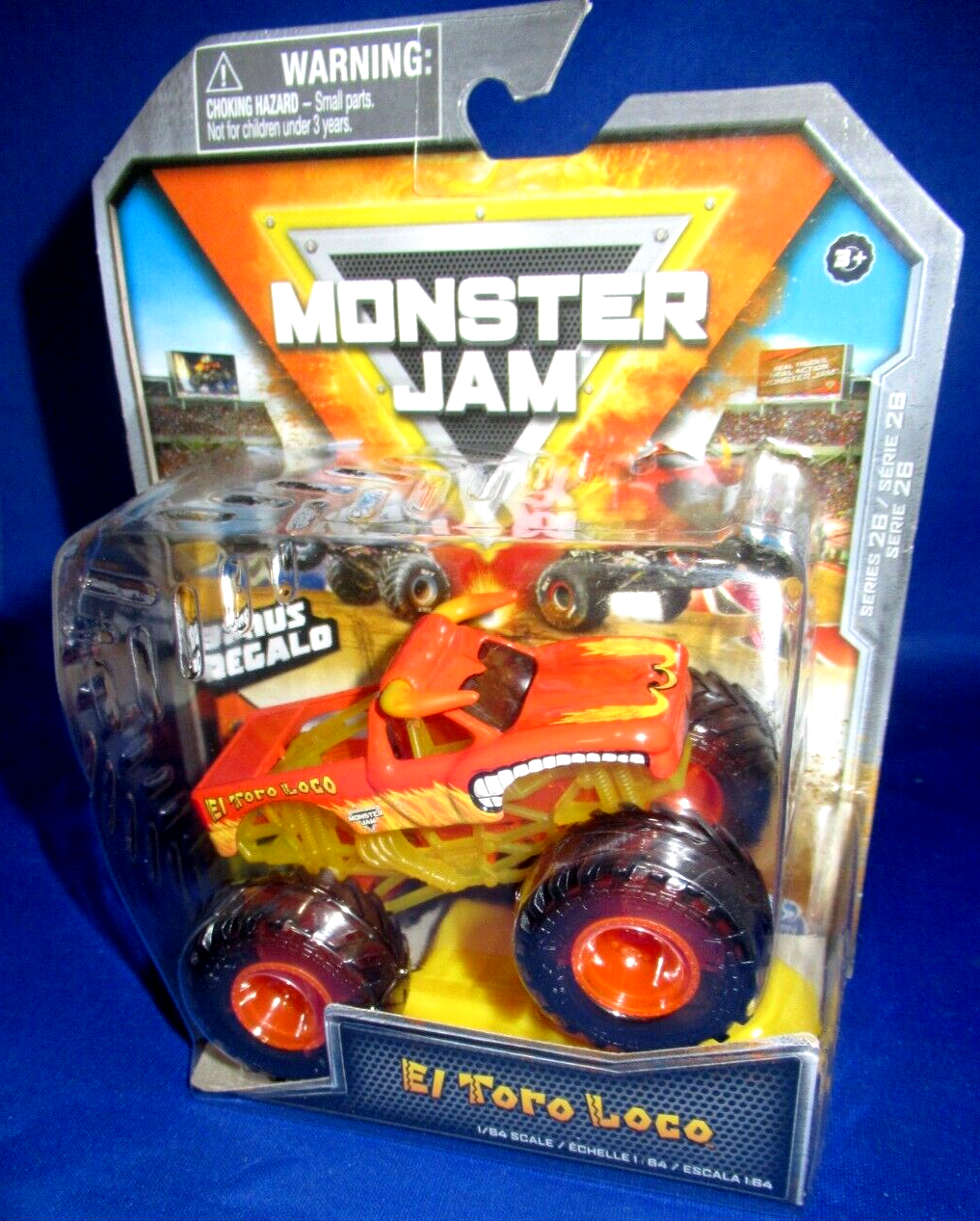 COLLECTOR MONSTER JAM TRUCK 1:64 EL TORO LOCO SERIES 26, NEW