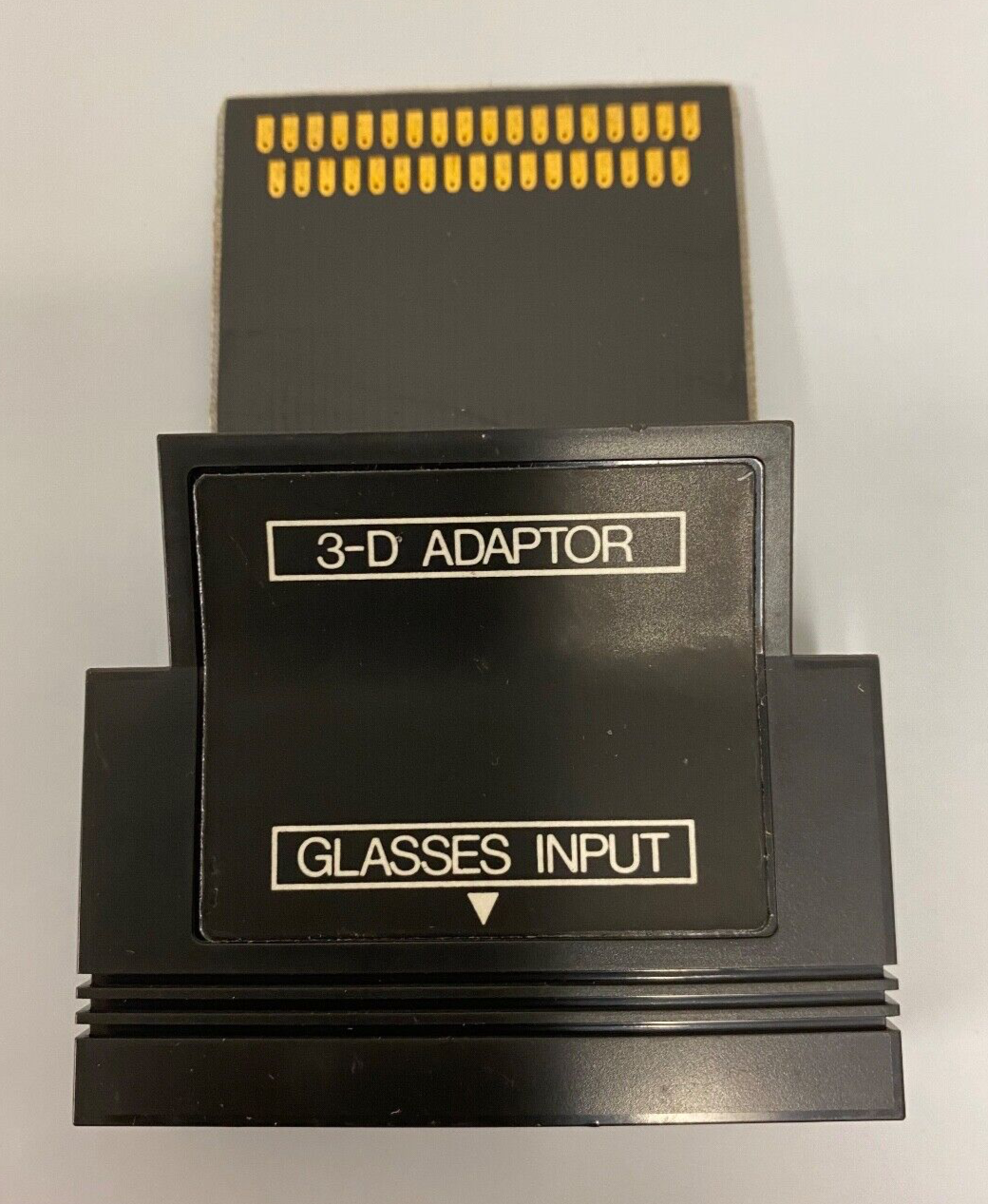 Sega Master System 3D Glasses Adapter 3-D Adaptor (Glasses NOT INCLUDED)