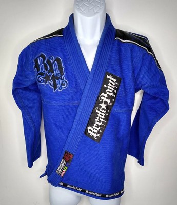 Black Break Point Mens Classic BJJ Jiu Jitsu Gi