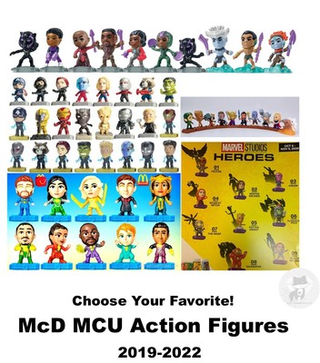 McDonald's Marvel Cinematic Universe Action Figures-Pick!