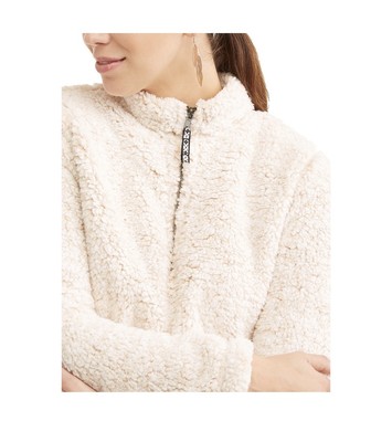 sherpa pullover with sherpa inside