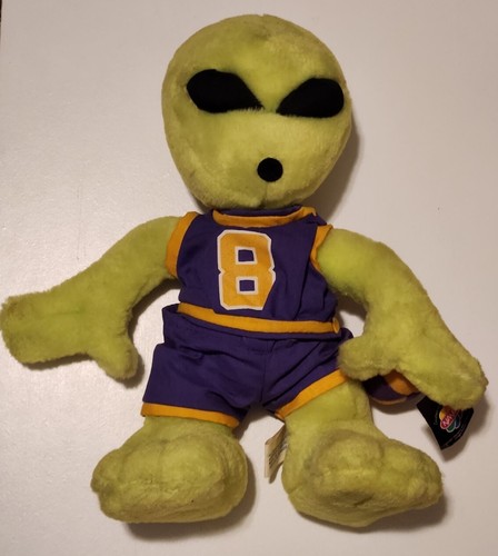 VTG KOBE BRYANT Nanco B Ball Alien #8 Plush Stuffed With