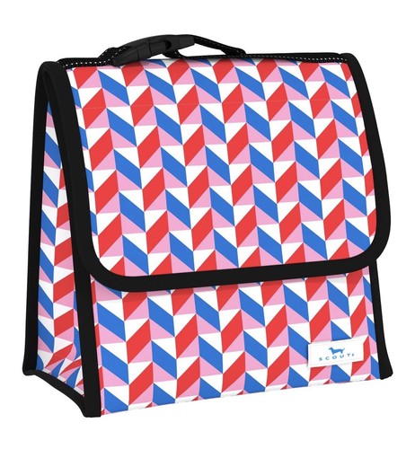 Pink Red Blue And White