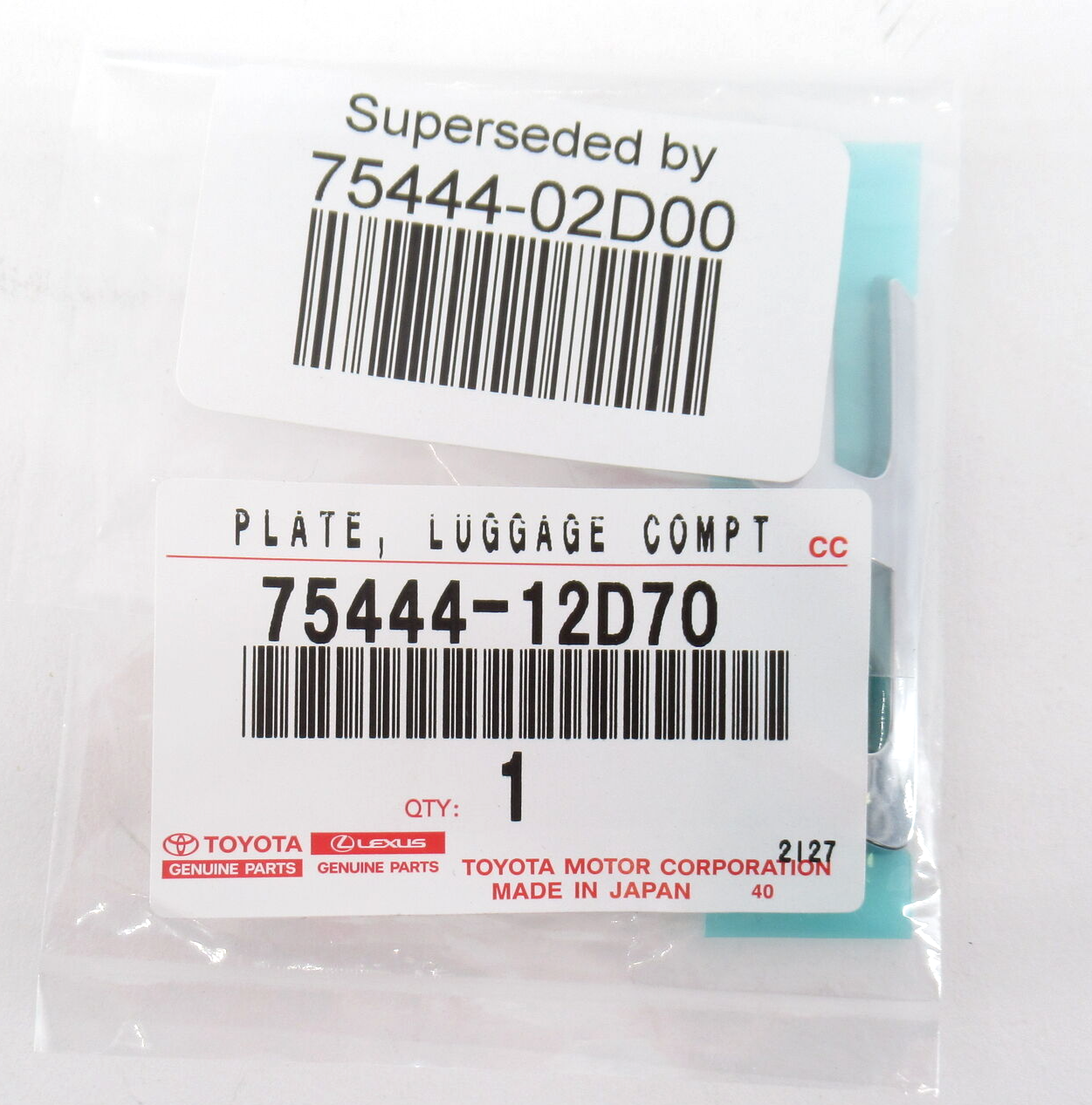 Genuine OEM Toyota 75444-02D00 