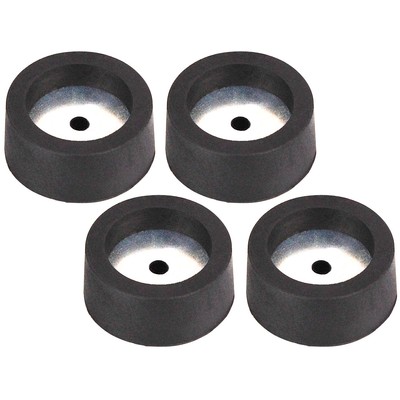 Lautsprecherfüße aus Vollgummi, PA-Boxenfüße, 4 Stück, Füsse, Spikes, Absorber