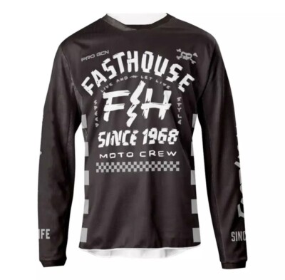 Fasthouse Motocross Dirt Bike Bicycling Clothing Shirt Jersey Men s Size X-Large