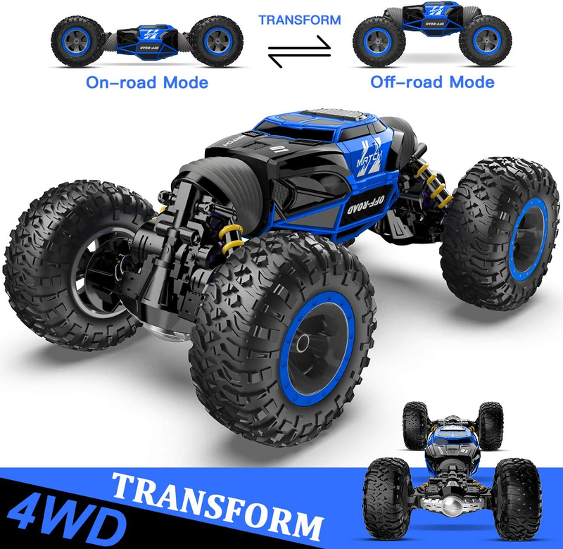 TD141 RC Cars-1:14 Scale Remote Control Crawler, 4WD Transform 15 Km/H...