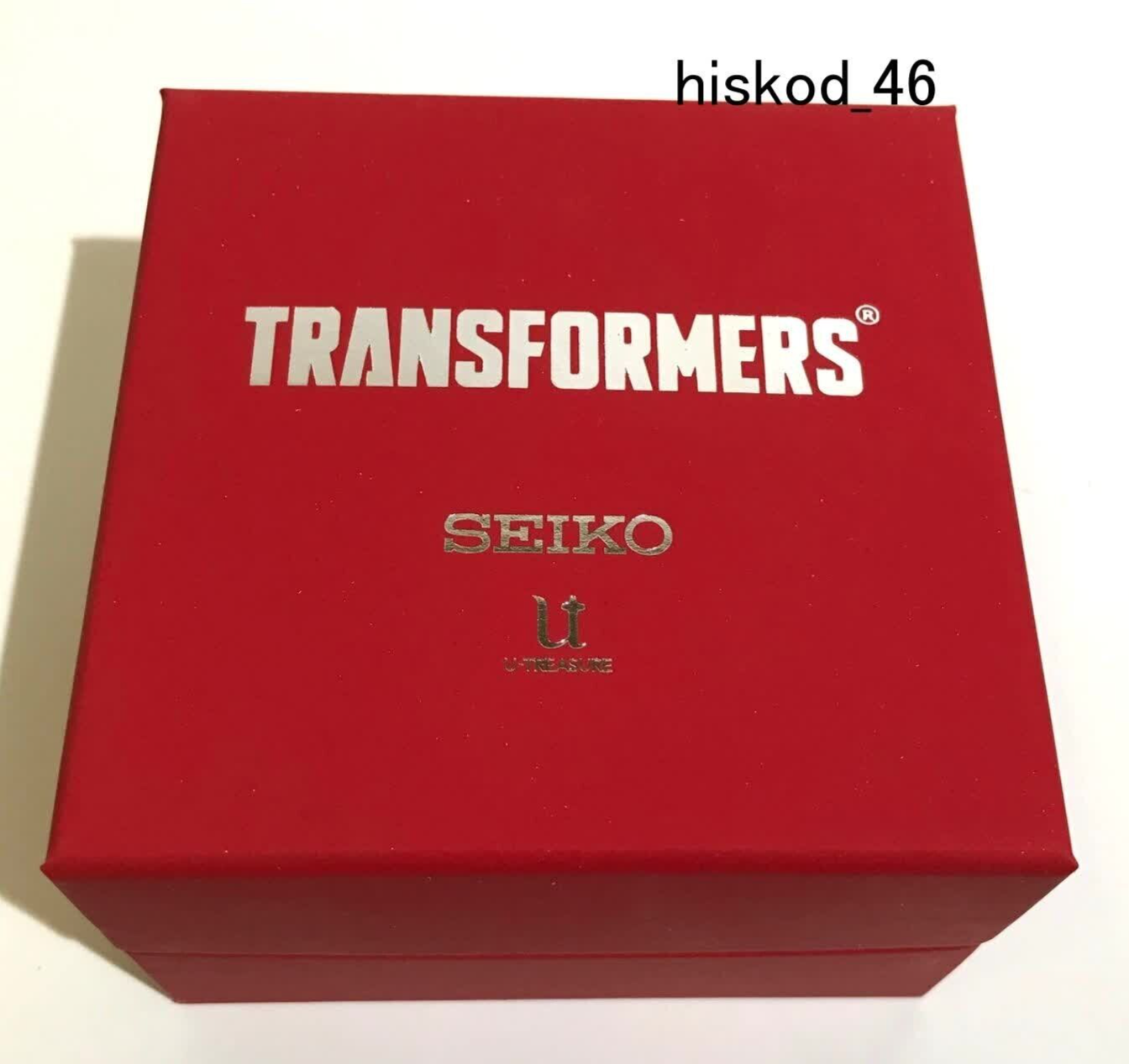 Pre-owned Seiko Transformers Watch Autobot Optimus Prime Collaboration 300 Limited Ed.