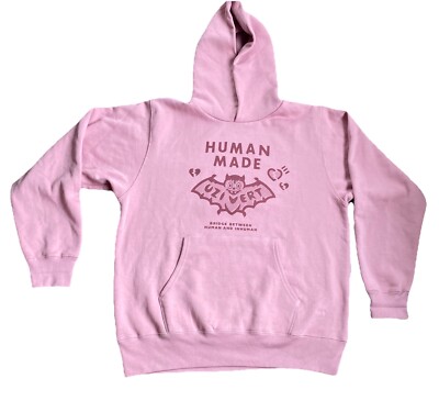 human made lil uzi vert hoodie pink large from japan check images size xl unused 355060106774
