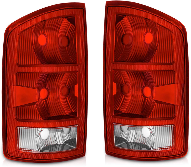 Driver & Passenger Side Taillights for 2002-2006 Dodge Ram 1500 2500 3500 Pickup