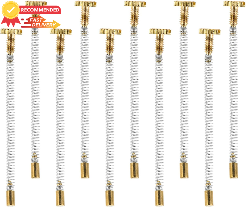 10Pcs Lighter Flints Screw Spring Replacement for Zorro Kerosene Lighters