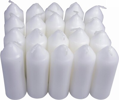 UCO 9-Hour White Candles Candle Lanterns and Emergency Preparedness, 20-Pack, 20