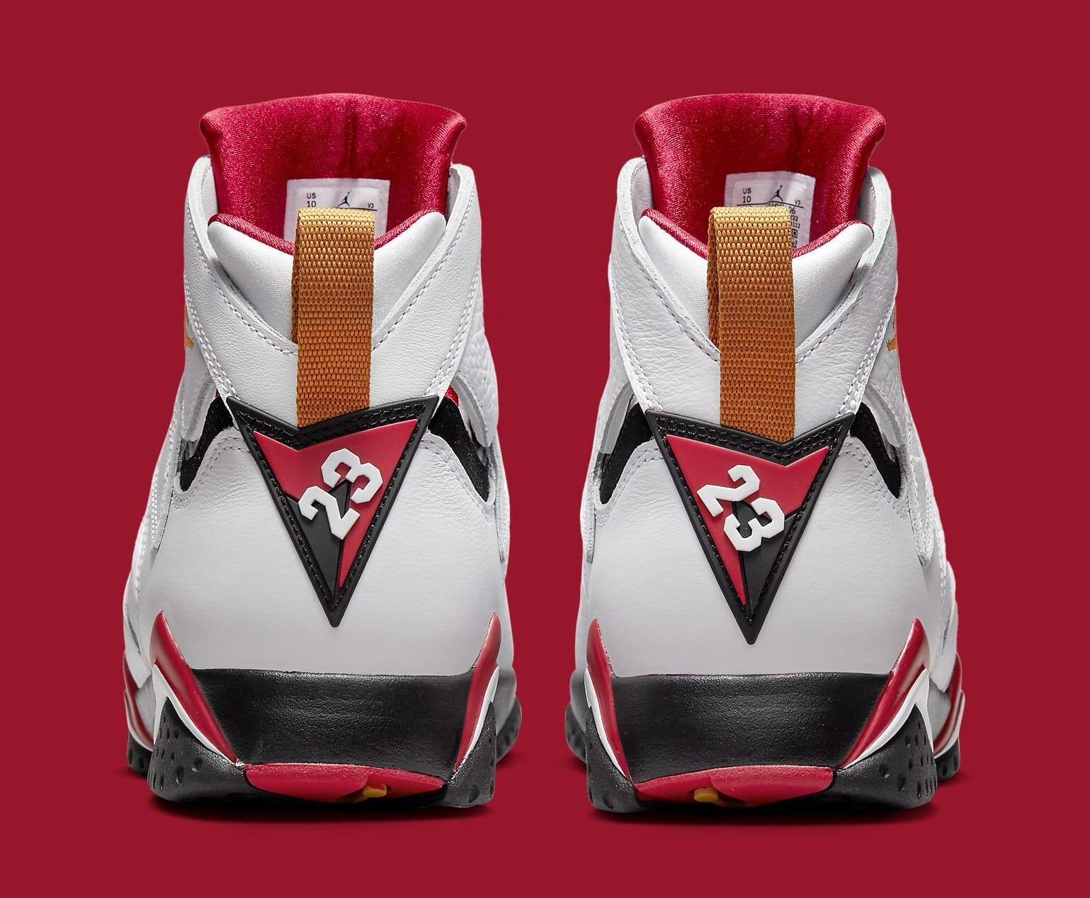 関税込 NIKE AIR JORDAN 7 CARDINAL CU9307-106 Jordan 7 Retro Cardinal (2022) Size 14 CU9307-106 WHITE