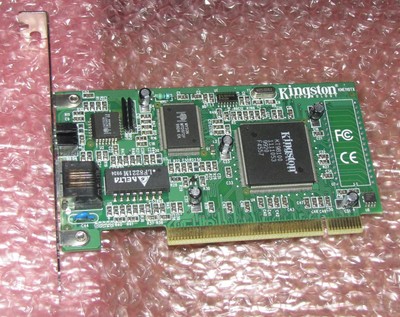 Kingston KNE110TX Fast Ethernet 10/100mbps PCI Network Interface Card