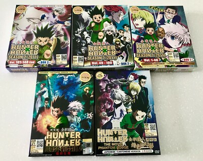 Hunter X Hunter (2011 Version: VOL.1 - 148 End + 2 Movie