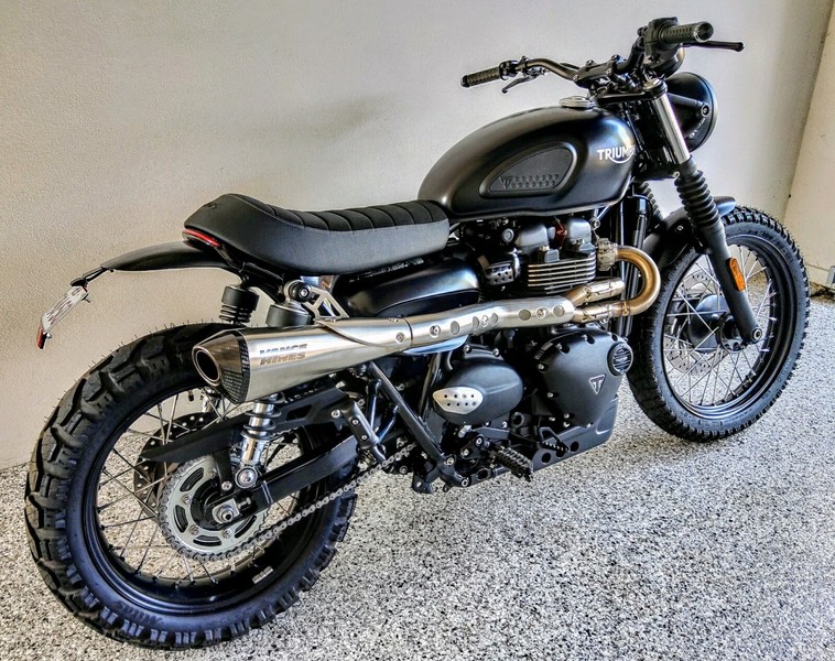 triumph street scrambler custom