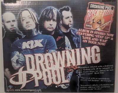 Drowning Pool - Desensitized Promo Window Card