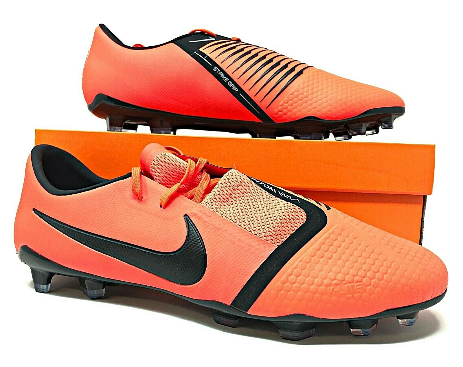 Nike Phantom Venom Pro FG Mens Soccer Cleats Bright Crimson Nike Phantom Venom Pro FG Mens Soccer Cleats Bright Crimson