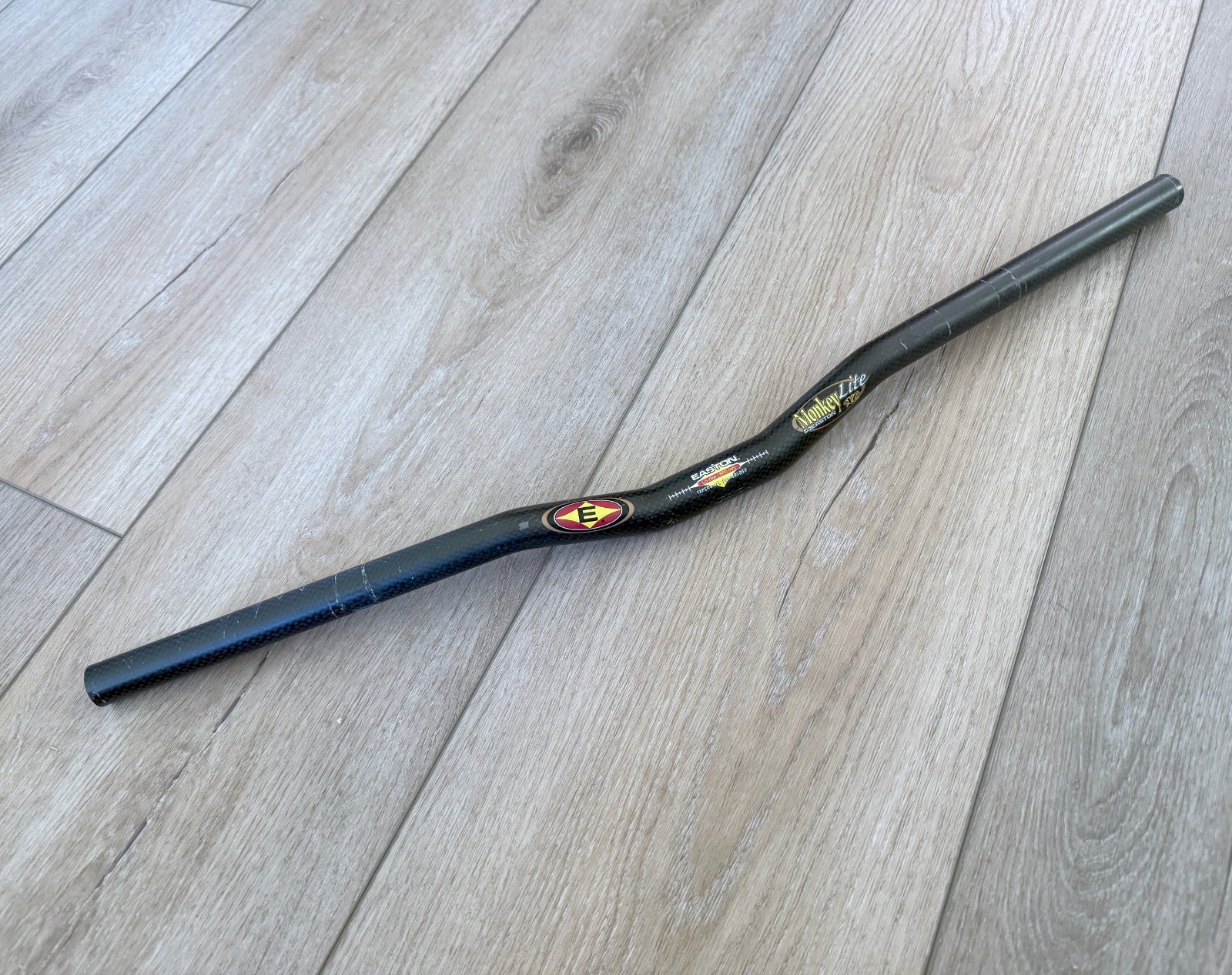 Vintage Easton Monkey Lite XC Low Riser Carbon Handlebar