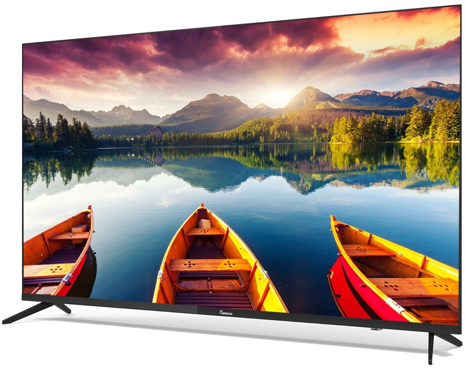 IMPECCA 55" 4K ULTRA HD Android SMART LED TV HDMI, hey google Voice Remote