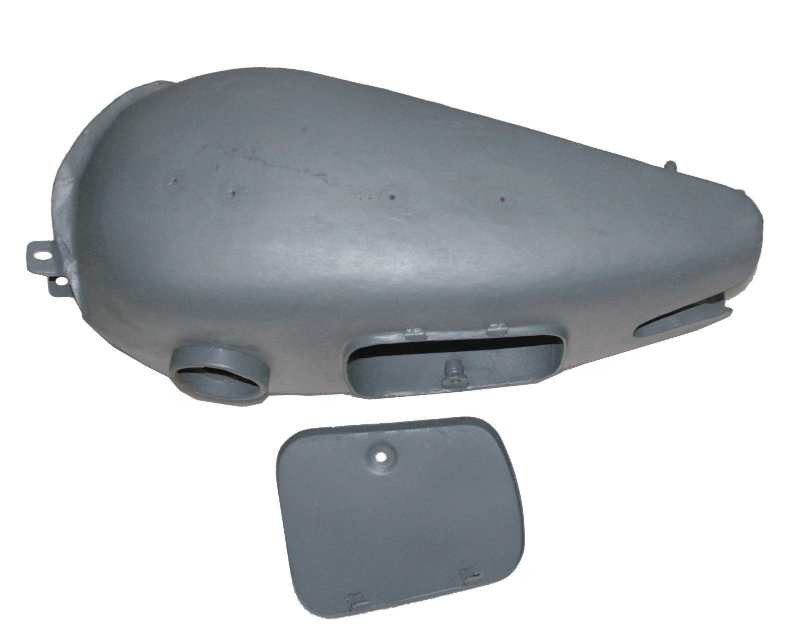 Repro Bare Metal Raw Steel Petrol Fuel Gas Tank Fits BMW R71 Motorcycle 
