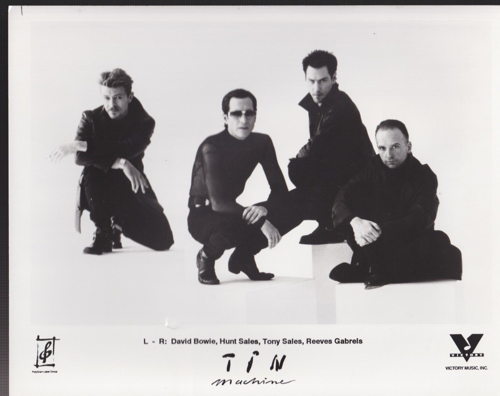 tin machine tin machine II press kit 1991 David bowie | eBay
