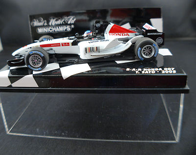 F1 ◊ B-A-R Honda 007◊ T. Sato 4 2005◊ 1/43 Boxed / Box MIB