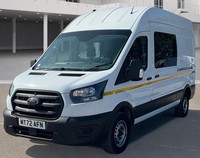 2022 Ford Transit 2.0 EcoBlue 130ps H3 Leader Double Cab Van  Air Con Diesel