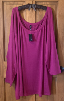 TORRID TOP KNIT SWEATER SWEATSHIRT LAUNGE TOP 5 5X 5XL 28 NEW