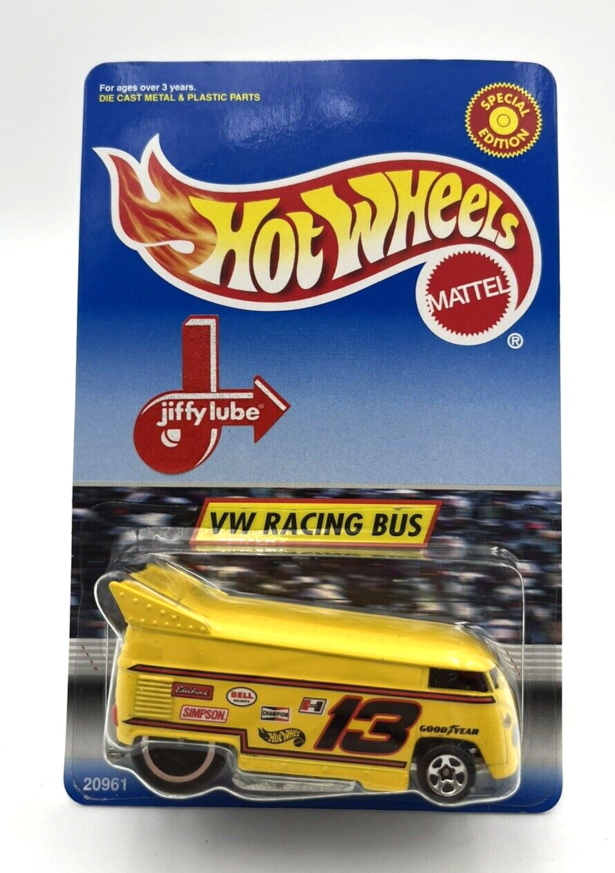 ミニカー HotWheels VW Racing Bus Jiffy Lube Amazon.com: Hot Wheels VW Racing Bus Jiffy Lube / New
