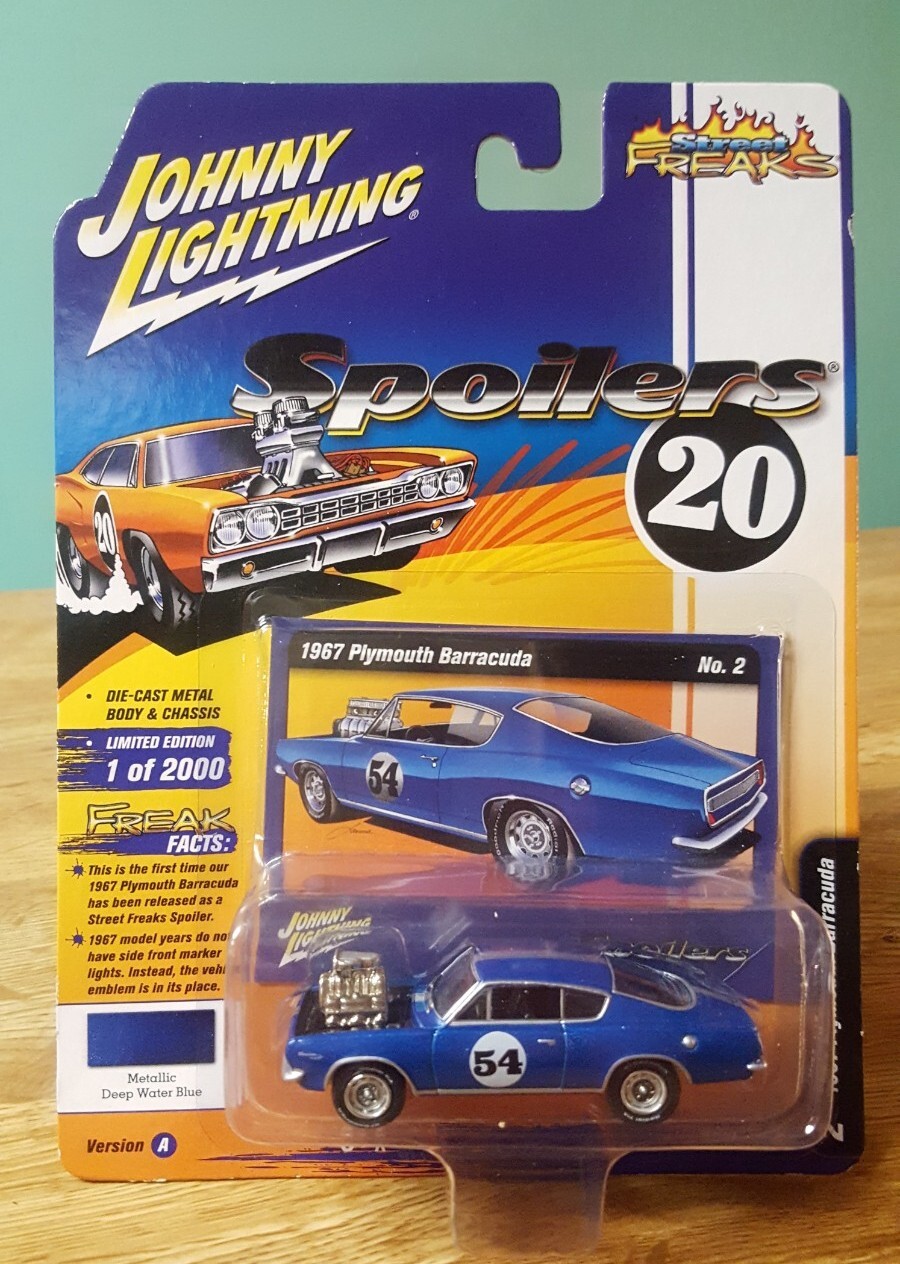 Johnny's - ひらり Johnny Lightning Street Freaks 1967 Plymouth Barracuda Metal