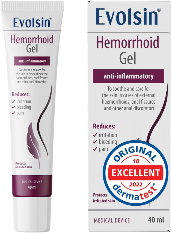 Evolsin Hemorrhoids Treatment Gel, 40 Ml