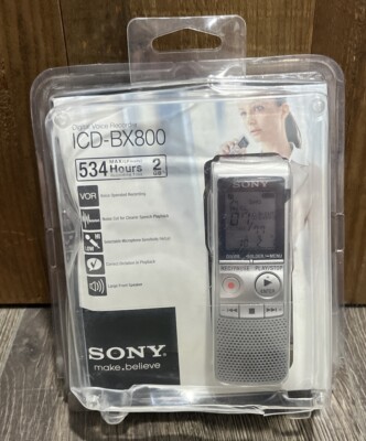 Sony ICD-BX800 Portable Voice Recorder Brand New In Sealed Box