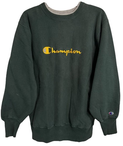 レアカラー 90's Champion Reverse Weave size L Vintage 90s Champion Reverse Weave Gray w Red Stripe Hoodie