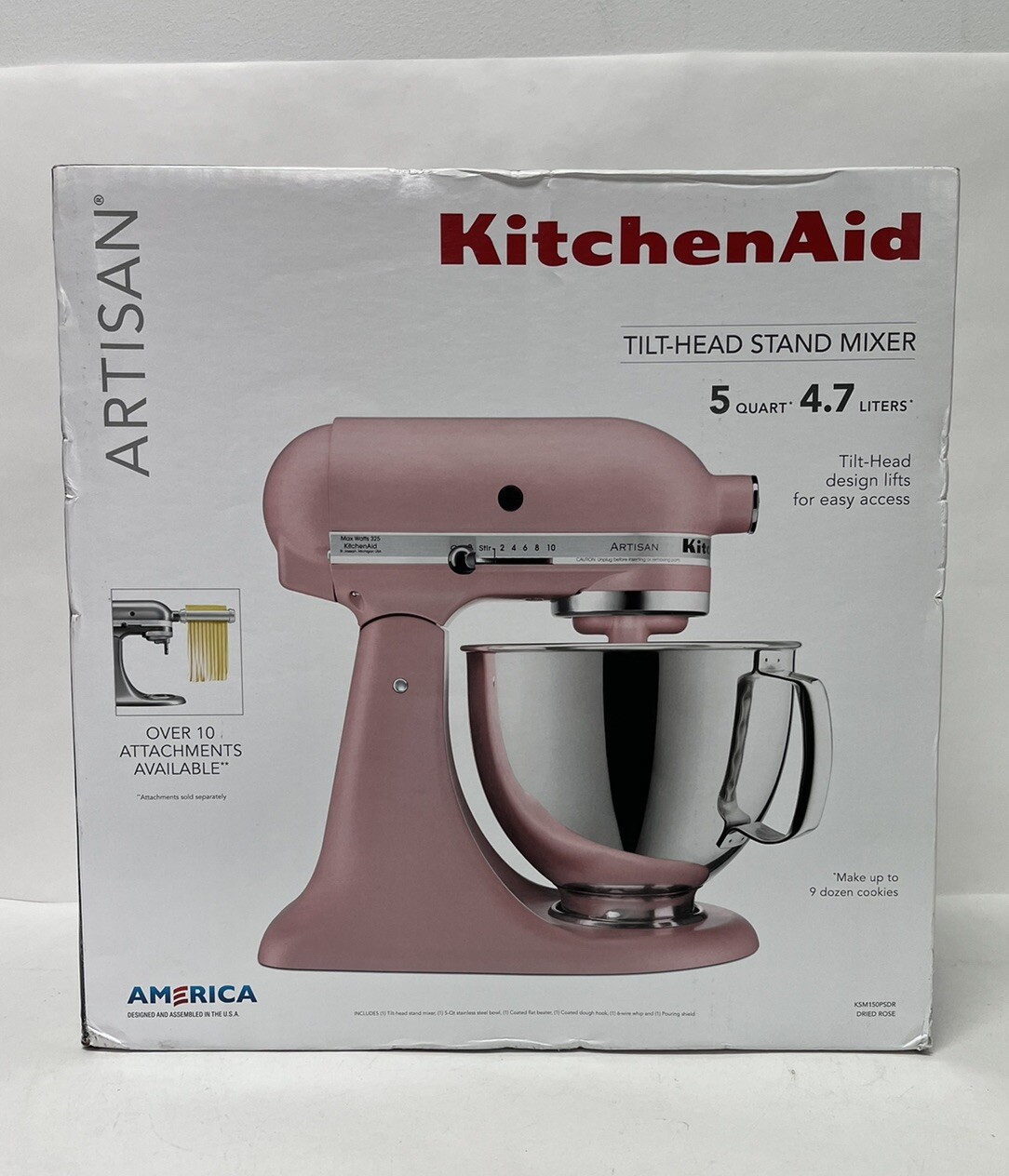 kitchen aid mixer artisan series