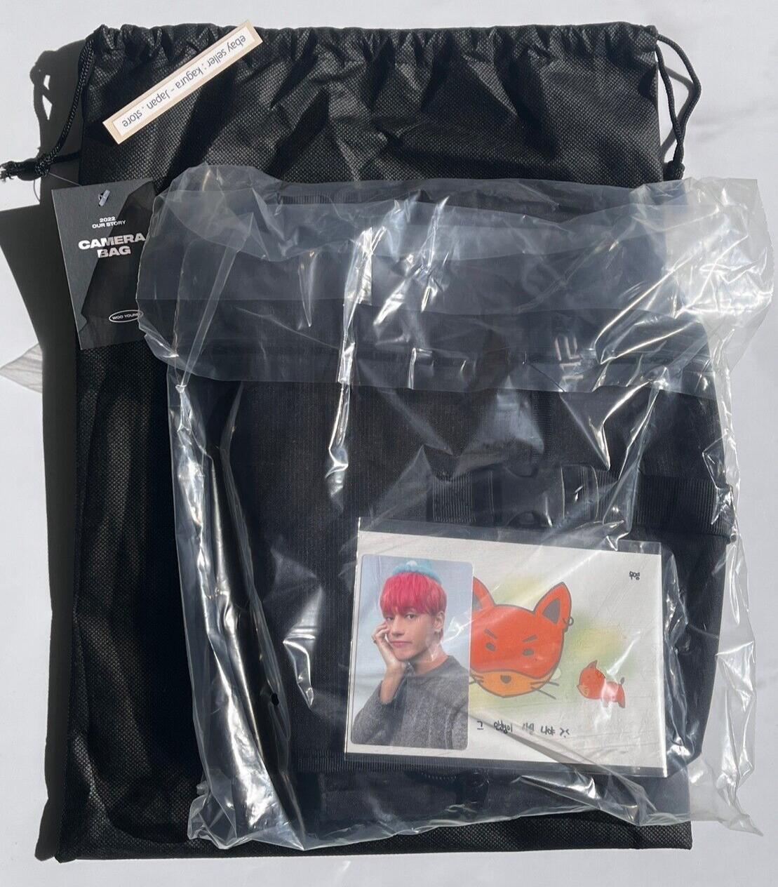 ATEEZ ウヨン センイル MD OURSTORY カメラバッグ bag KQ - メルカリ