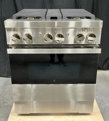 JennAir Noir JDRP430HM00 30'' Smart Freestanding Dual Fuel Range with WiFi